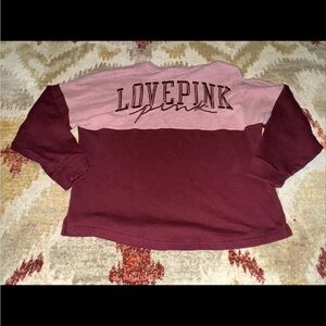 Pink Victoria's Secret Burgundy Pink Sweater Women's Size Medium